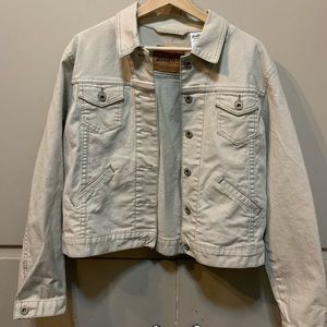 Levi’s off -white denim jacket